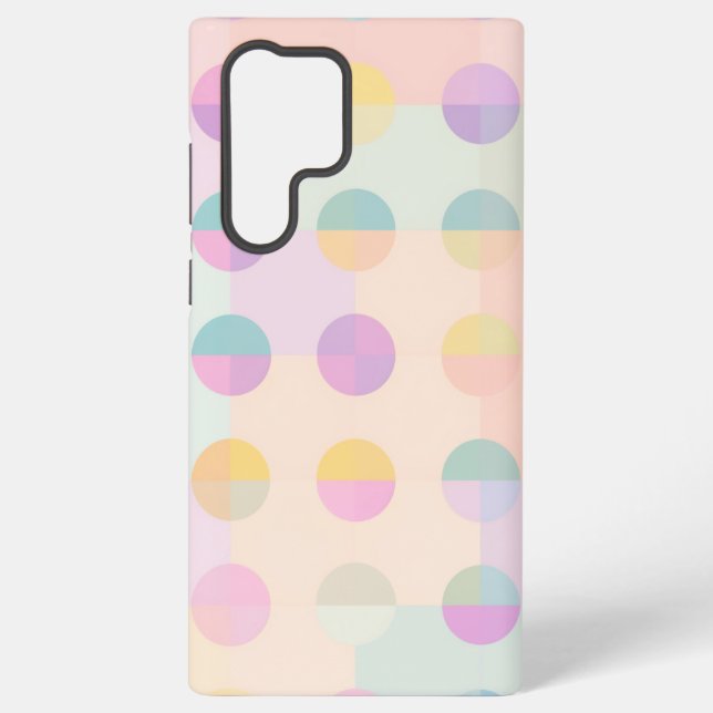 Pastel Polka Dot Phone Case (Back)