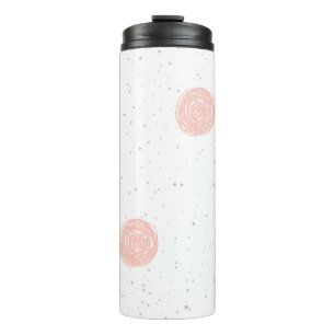 Pastel Polka Dot Thermal Tumbler