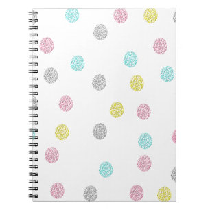 Pastel Polka Dots Notebook