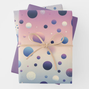 Pastel Polka Dreams Wrapping Paper Sheet