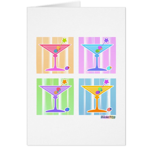 PASTEL POP ART MARTINIS (Front)