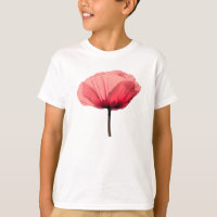 Pastel Poppy Bloom Minimalism