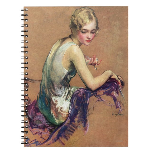 Pastel Portrait Notebook (Front)