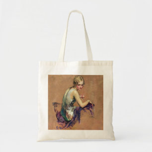 Pastel Portrait Tote Bag