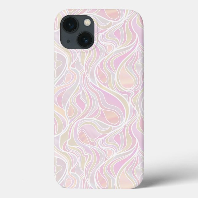 Pastel Psychedelic Stained Glass Style Case-Mate iPhone Case (Back)