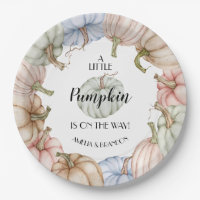 Pastel Pumpkins Gender Neutral Baby Shower