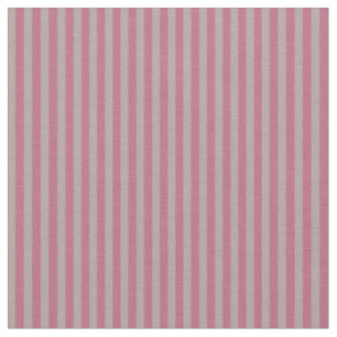 Pastel Purple and Dusty Rose Pink stripes Fabric