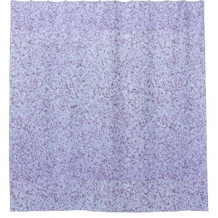 Pastel Purple Concrete Texture Shower Curtain