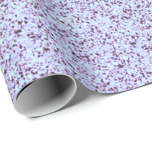 Pastel Purple Concrete Texture Wrapping Paper (Roll Corner)