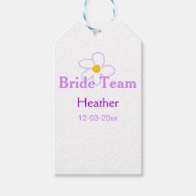 Pastel purple flower bridesmaid bride team boho mo