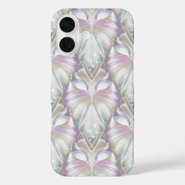 Pastel Purple Oracle Owl Pattern Case-Mate iPhone Case (Back)
