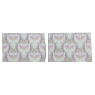 Pastel Purple Oracle Owl Pattern Pillowcase