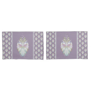 Pastel Purple Oracle Owl Pillowcase