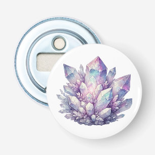 Pastel Quartz Cluster Bottle Opener