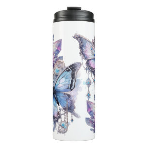 Pastel Quartz Cluster Thermal Tumbler