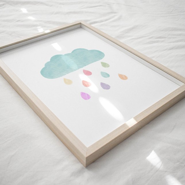 Pastel rain and cloud poster (Creator Uploaded)