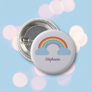 Pastel Rainbow 3 Cm Round Badge