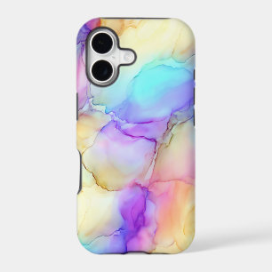 Pastel Rainbow Alcohol Ink