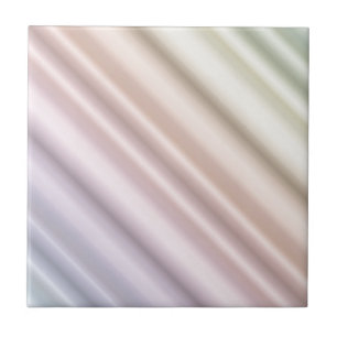 Pastel Rainbow Ceramic Tile