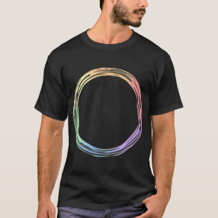 Pastel Rainbow Circle Subtle Pride LGBT Gay Rights T-Shirt