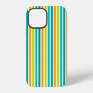 Pastel Rainbow Colorful Stars Black Starry Night iPhone 12 Case