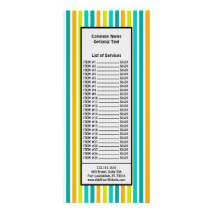 Pastel Rainbow Colourful Stars Black Starry Night Rack Card