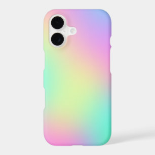 Pastel Rainbow Colours Abstract Blur Gradient Ombr