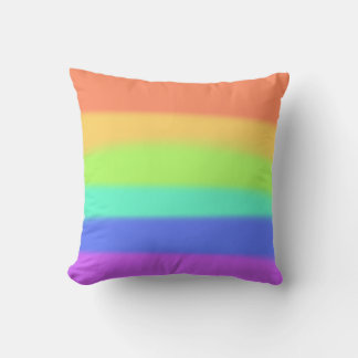 Pastel Rainbow Cushion