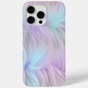 Pastel Rainbow Fur iPhone 15 Pro Max Case