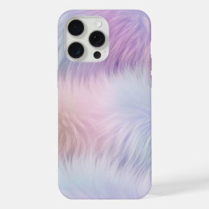 Pastel Rainbow Fur iPhone 15 Pro Max Case