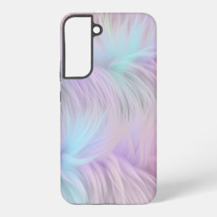 Pastel Rainbow Fur Samsung Galaxy Case