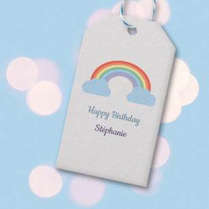 Pastel Rainbow Gift Tags