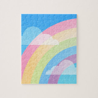 Pastel Rainbow Jigsaw Puzzle