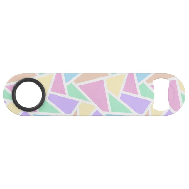 Pastel rainbow mosaic pattern (Back Horizontal)