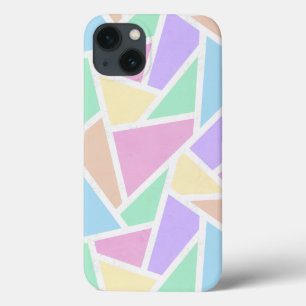 Pastel rainbow mosaic pattern Case-Mate iPhone cas 13 Case