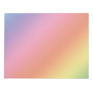 Pastel Rainbow Notepad