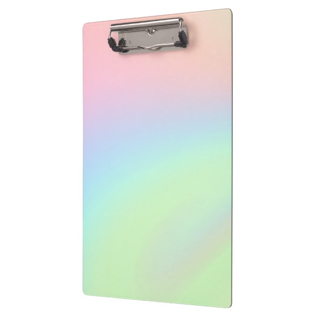 Pastel Rainbow of Colour Clipboard (Left)
