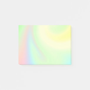 Pastel Rainbow of Colour Post-it Notes