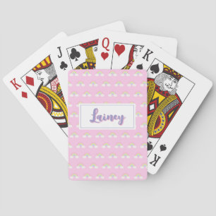 Pastel Rainbow Playing Cards