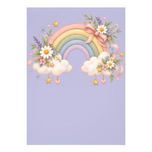 Pastel Rainbow Stationery  Photo Print