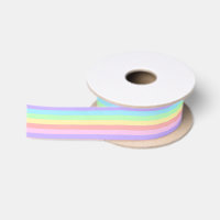 Pastel Rainbow Striped Rainbowcore Decora Kei