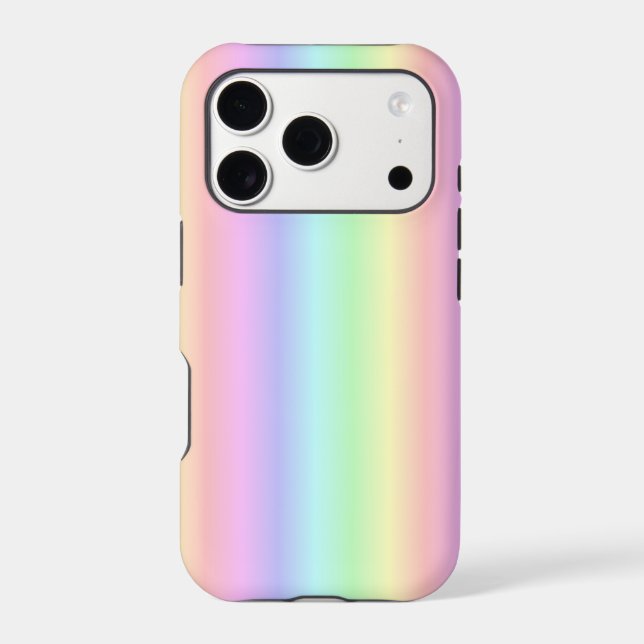 Pastel Rainbow Strips - pattern (Back)
