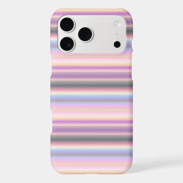 Pastel Rainbow Strips - Pattern (Back)