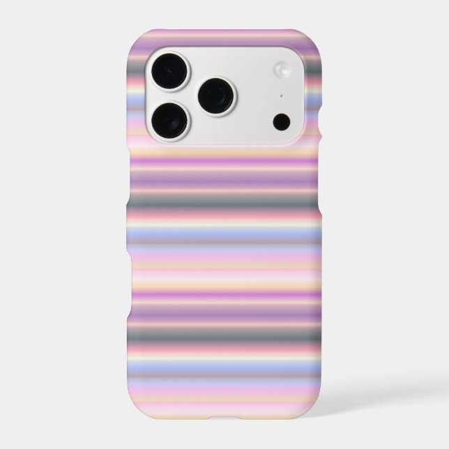 Pastel Rainbow Strips - Pattern (Back)