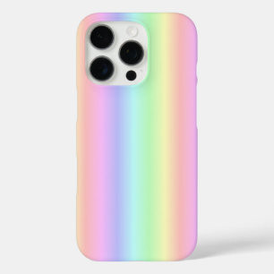 Pastel Rainbow Strips - pattern iPhone 16 Pro Case
