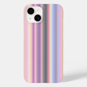 Pastel Rainbow Strips - Pattern Case-Mate iPhone 14 Case