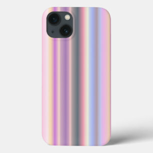 Pastel Rainbow Strips - Pattern iPhone 13 Case
