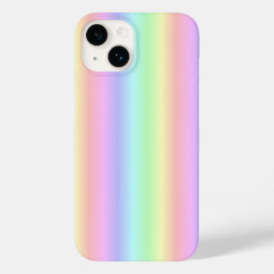 Pastel Rainbow Strips - Pattern Case-Mate iPhone 14 Case