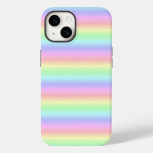 Pastel Rainbow Strips - pattern Case-Mate iPhone 14 Case