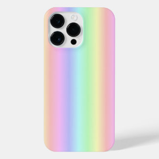 Pastel Rainbow Strips - pattern iPhone 14 Pro Max Case